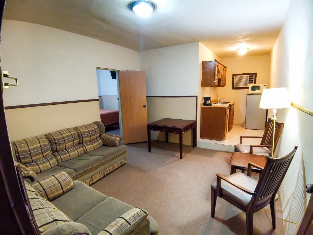 Suite vista al patio